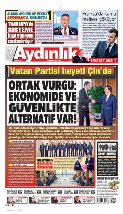 Aydınlık Gazetesi