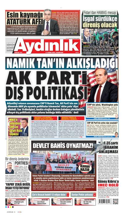 Aydınlık Gazetesi