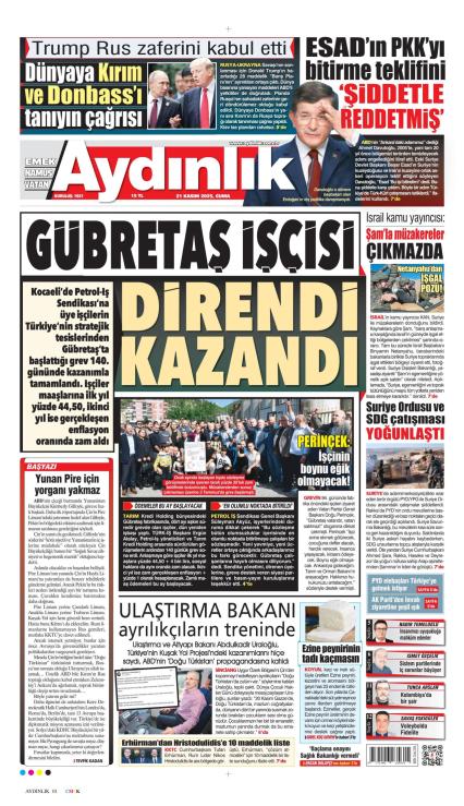Aydınlık Gazetesi