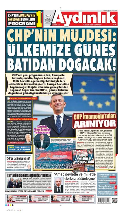 Aydınlık Gazetesi