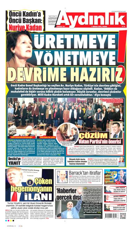 Aydınlık Gazetesi